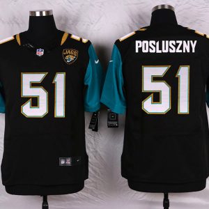 Nike Jacksonville Jaguars #51 Posluszny Black Elite Jersey