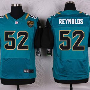 Nike Jacksonville Jaguars #52 Reyndlds Green Elite Jersey