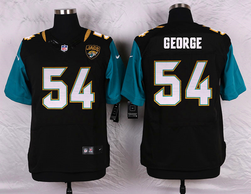 Nike Jacksonville Jaguars #54 George Black Elite Jersey