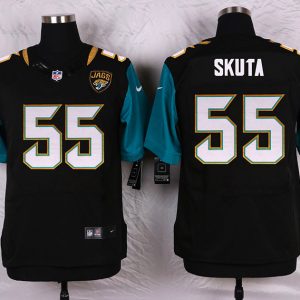 Nike Jacksonville Jaguars #55 Skuta Black Elite Jersey