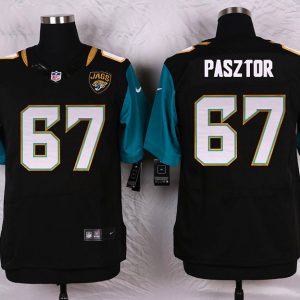 Nike Jacksonville Jaguars #67 Pasztor Black Elite Jersey