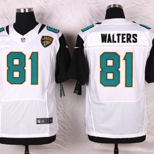 Nike Jacksonville Jaguars #81 Walters White Elite Jersey