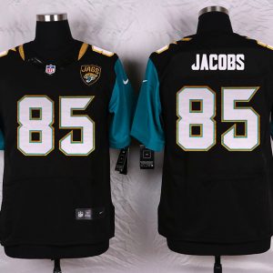 Nike Jacksonville Jaguars #85 Jacobs Black Elite Jersey