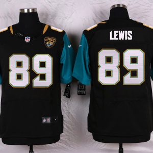Nike Jacksonville Jaguars #89 Lewis Black Elite Jersey