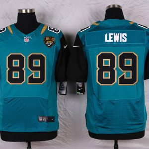 Nike Jacksonville Jaguars #89 Lewis Green Elite Jersey