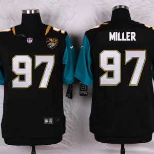Nike Jacksonville Jaguars #97 Miller Black Elite Jersey