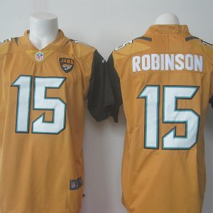 NFL Jacksonville Jaguars #15 Robinson Color Rush Jersey