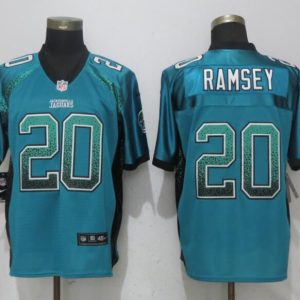Nike Jacksonville Jaguars #20 Ramsey Drift Fashion Green Elite Jersey