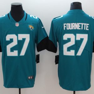 Nike Jacksonville Jaguars #27 Fournette Green Vapor Untouchable Limited Jersey