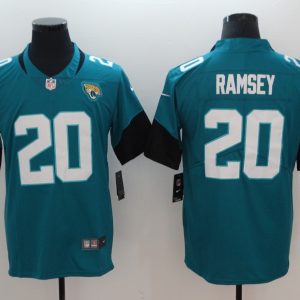 Nike Jacksonville Jaguars 20 Ramsey Blue Vapor Untouchable Limited Jersey