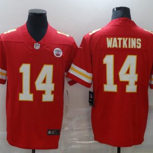 Nike Kansas City Chiefs Chiefs #14 Watkins Red Team Color NFL Vapor Untouchable Limited Jersey