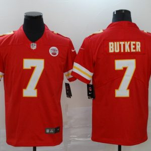 Nike Men's Kansas City Chiefs Chiefs #7 Harrison Butker Vapor Untouchable Limited Jersey
