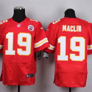 Nike Kansas City Chiefs #19 Maclin Red Elite Jersey