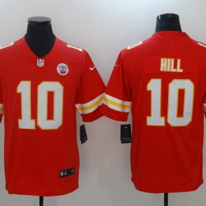 NFL Kansas City Chiefs Chiefs #10 Hill Red Vapor Limited Jersey
