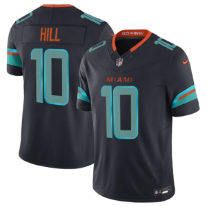 Men's Miami Dolphins #10 Tyreek Hill Black 2025 F.U.S.E. ??Rivalries?? Vapor Limited Jersey Black 2025 F.U.S.E. ??Rivalries?? Vapor Limited Jersey