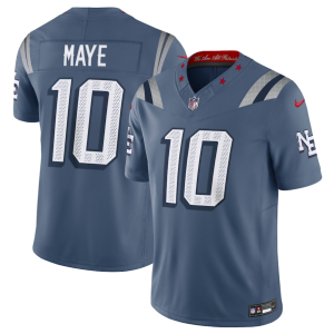 Men's New England Patriots Patriots #10 Drake Maye 2025 F.U.S.E. ??Rivalries?? Vapor Limited Jersey