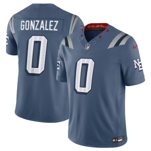 Men's New England Patriots Patriots #0 Christian Gonzalez 2025 F.U.S.E. ??Rivalries?? Vapor Limited Jersey