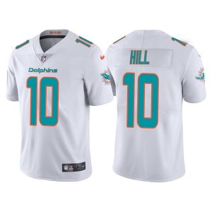 Men??s Miami Dolphins #10 Tyreek Hill White Vapor Untouchable Limited Jersey