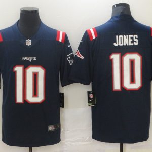Men's New England Patriots Patriots #10 Mac Jones Navy 2021 Vapor Untouchable Limited Jersey