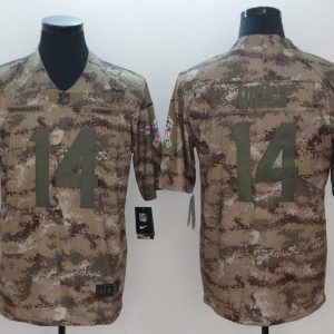 2018 NFL Men's Nike Minnesota Vikings #14 Diggs Salute To Service Jersey