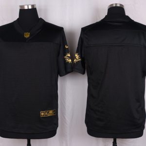 Mens Miami Dolphins Pro Line Black Gold Collection Jersey