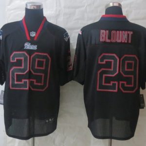 2014 Nike New England Patriots Patriots 29 Blount Lights Out Black Elite Jersey