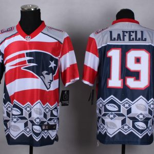2015 New England Patriots Patriots #19 LaFell New Style Noble Fashion elite jersey