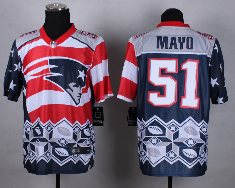 2015 New England Patriots Patriots #51 Mayo New Style Noble Fashion elite jersey
