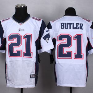 Nike New England Patriots Patriots #21 Butler White Elite Jersey