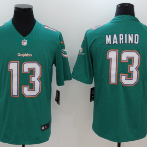 New Nike Miami Dolphins 13 Marino Green 2017 Vapor Untouchable Limited Jersey