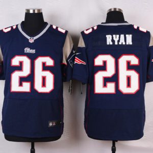 Nike New England Patriots Patriots #26 Ryan Elite Blue Jersey
