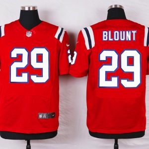 Nike New England Patriots Patriots #29 Blount Elite Red Jersey