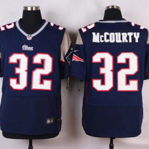 Nike New England Patriots Patriots #32 McCourty Elite Blue Jersey