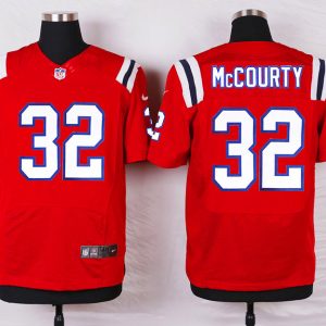 Nike New England Patriots Patriots #32 McCourty Elite Red Jersey
