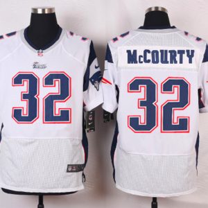 Nike New England Patriots Patriots #32 McCourty Elite White Jersey