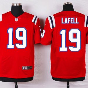 Nike New England Patriots Patriots #19 Laffll Elite Red Jersey