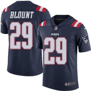 NFL New England Patriots Patriots #29 Blount Blue Rush Jersey