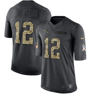 Nike New England Patriots Patriots #12 Brady Salute To Service Limited Jersey