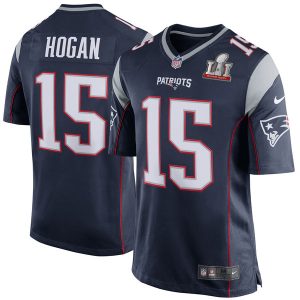 Chris Hogan New England Patriots Patriots Nike Super Bowl LI Elite Jersey Navy