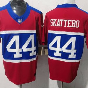 Men's New York Giants #44 Cam Skattebo Red Alternate Vapor F.U.S.E. Limited Jersey