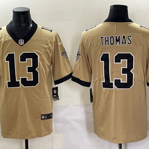 Men's New Orleans Saints #13 Michael Thomas Gold Alternate Vapor Limited Jersey