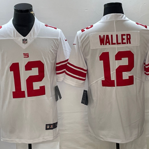 Men's New York Giants #12 Darren Waller White Vapor Untouchable Limited Jersey