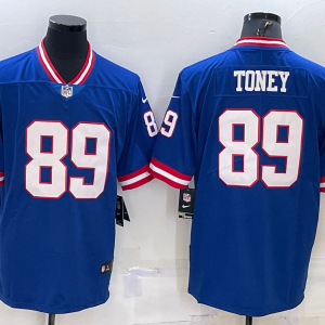 Men's New York Giants #89 Toney Royal Vapor Untouchable Limited Jersey