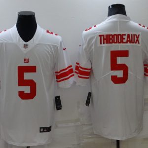 Men's New York Giants #5 Kayvon Thibodeaux 2022 White Vapor Untouchable Limited Jersey