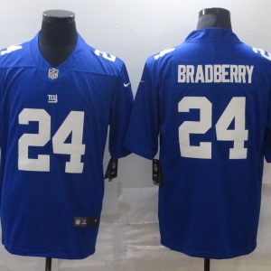 Men's New York Giants #24 Bradberry Blue Vapor Untouchable Limited Jersey