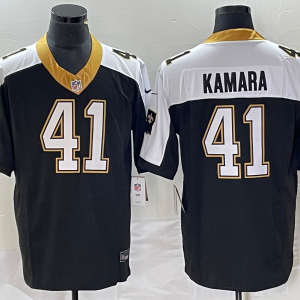 Men's New Orleans Saints #41 Alvin Kamara Black 2023 F.U.S.E. 1987 Legacy Vapor Limited Jersey