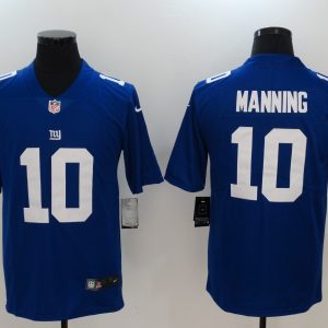Nike New York Giants 10 Manning Blue Vapor Untouchable Limited Jersey