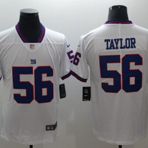 NFL New York Giants #56 Taylor White Color Rush Limited Stitched  Jersey