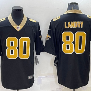 Men's New Orleans Saints #80 Landry Black Vapor Untouchable Limited Jersey