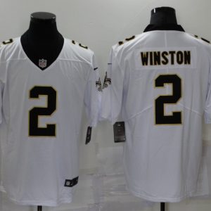 Men's New Orleans Saints #2 Winston White Vapor Untouchable Limited Jersey